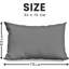 Premium Pack of 6 Microfiber Pillowcases | Soft, Durable & Breathable Bedding for a Restful Night’s Sleep-118215163