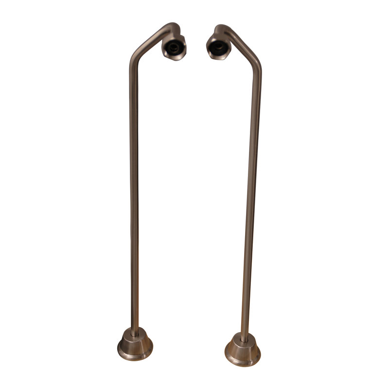Fournitures de salle de bain double 24 "24", Nickel brossé