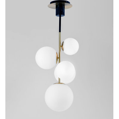 Drake 5 Light Dimmable Sputnik Chandelier