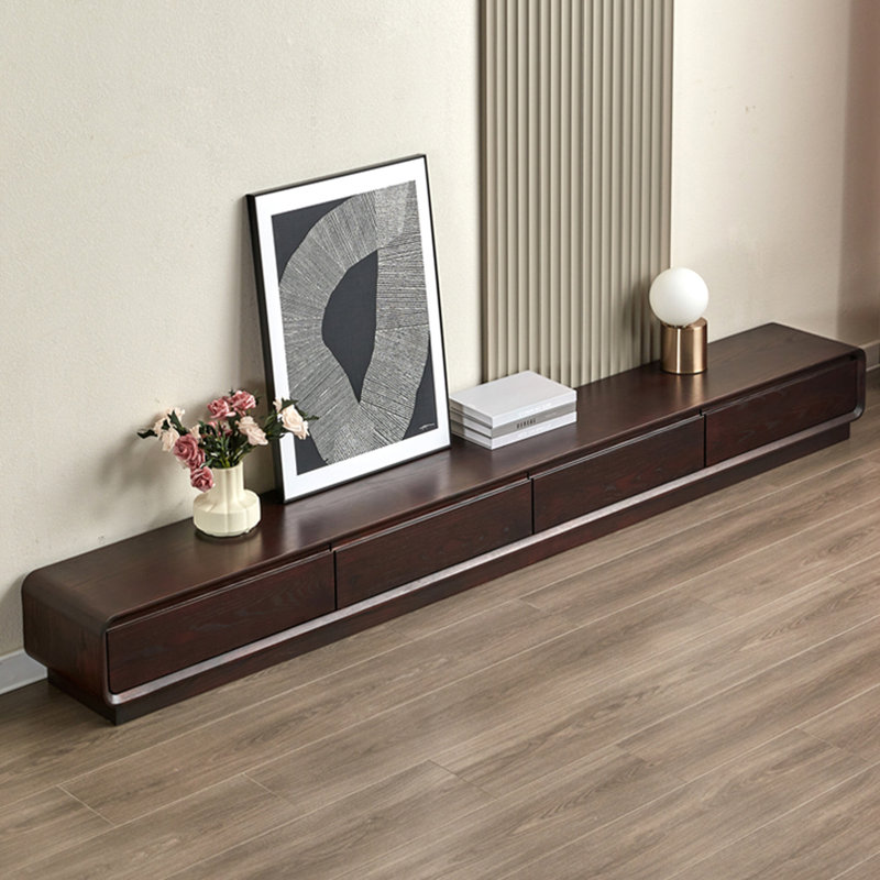 Meuble télé 70,87 po, H 9,84 po x L 70,87 po x l 11,81 po