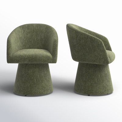 Kyo Swivel Dining Armchair