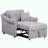 Chenille Convertible Sleeper Sofa-1202535483