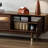 Modern minimalist multi-functional TV cabinet-357778611
