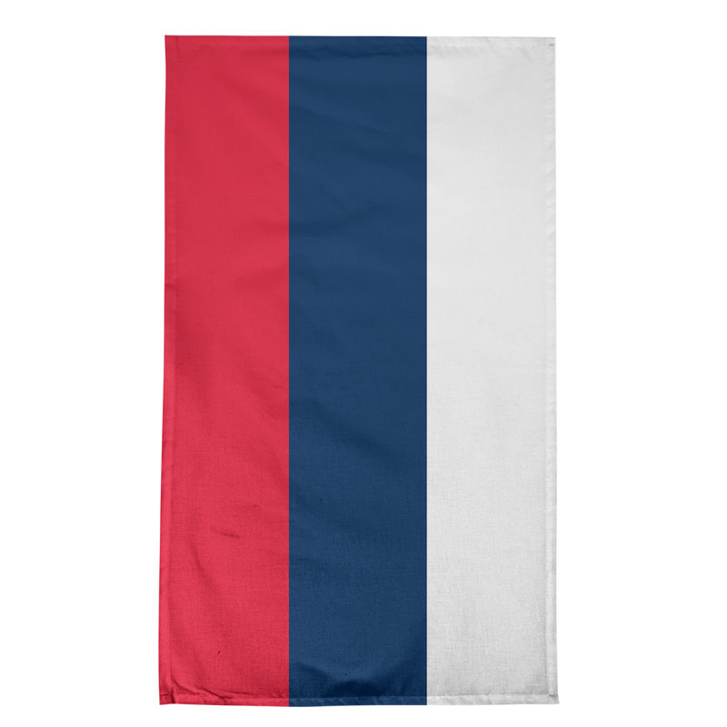 Stripe Tea Towel Kitchen Towel, Red/Navy Blue/ Basketball, Cotton