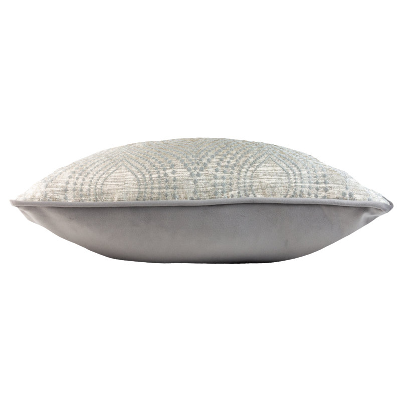 Geometric Square Cushion, Pumice