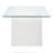 Ondine Glass Top Coffee Table In Spiced Apple-105698027