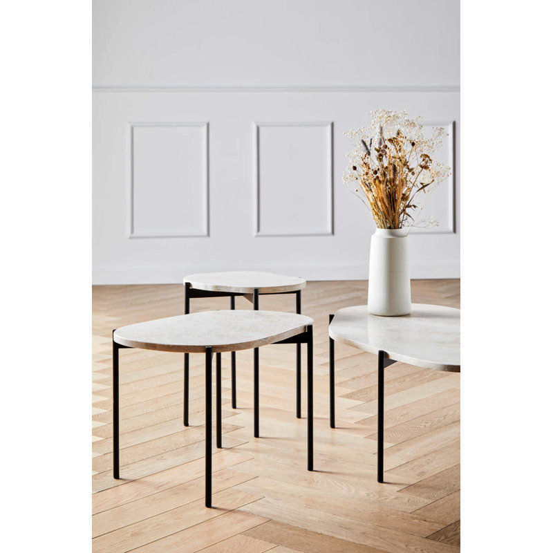 La Terra Occasional Table (Medium), Ivory