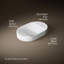 Chalice 22-3/4" Oval Vessel Bathroom Sink