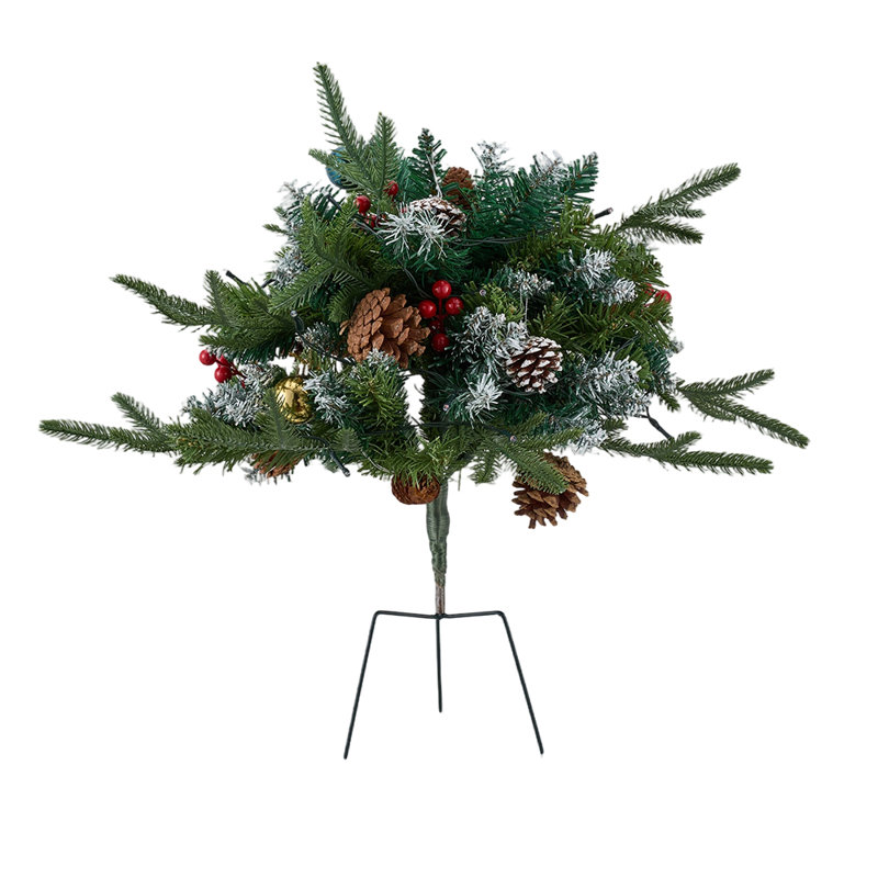 1.9' H Lighted Artificial Christmas Tree