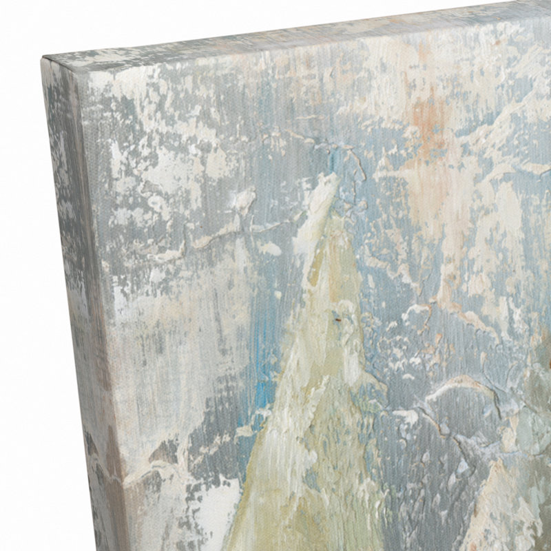 Painterly Voiliers - Peinture sur toile, Toile tendue, H 16 po x l 24 po x P 1,25 po