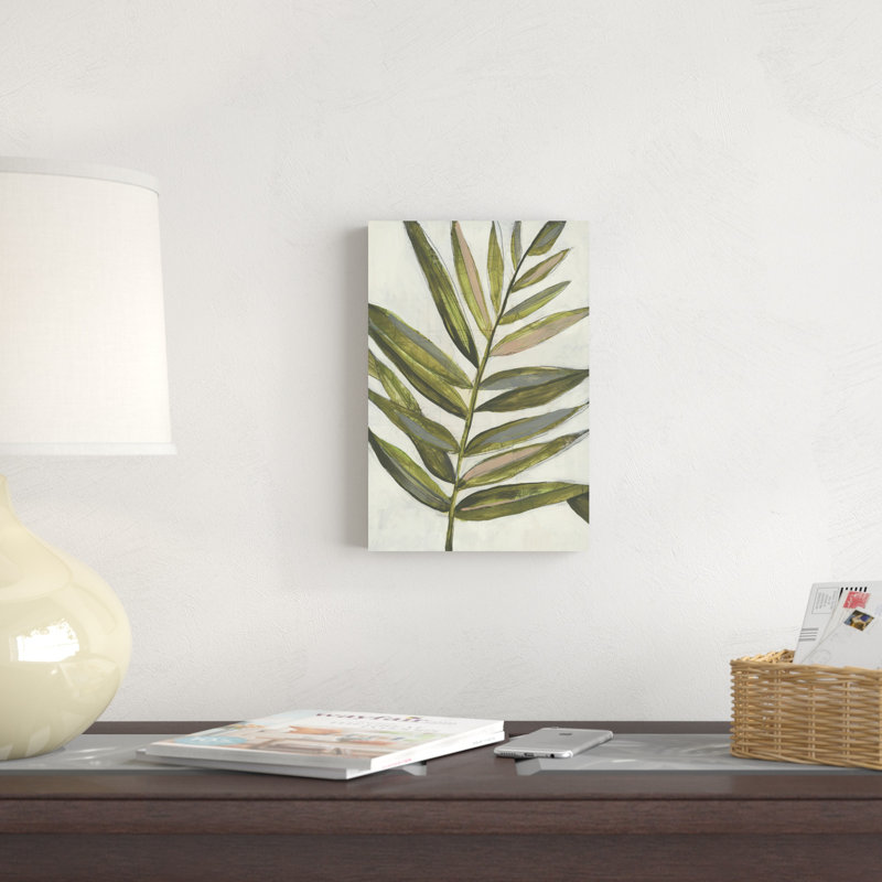 Pastel fronde I, H 12 po x l 8 po, Non, Toile tendue