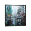 « montréal turquoise pluie », impression sur toile-71996408-72001741-72001742