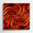 Op Art 25 Red Metal Wall Art