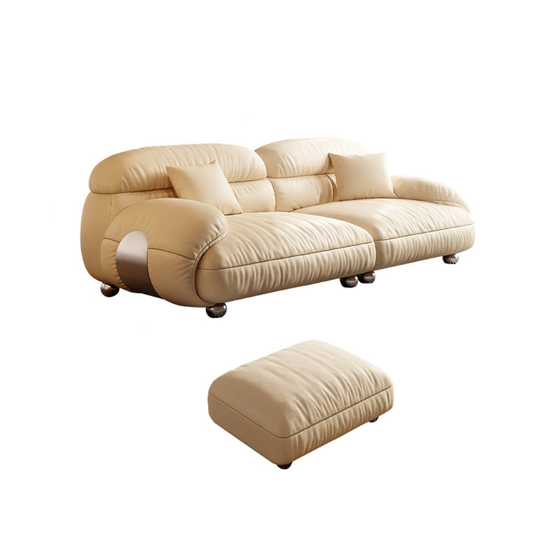 Ensemble de canapé à rangée droite de style traditionnel chinois, H 33,07 po x l 94,48 po x P 38,18 po