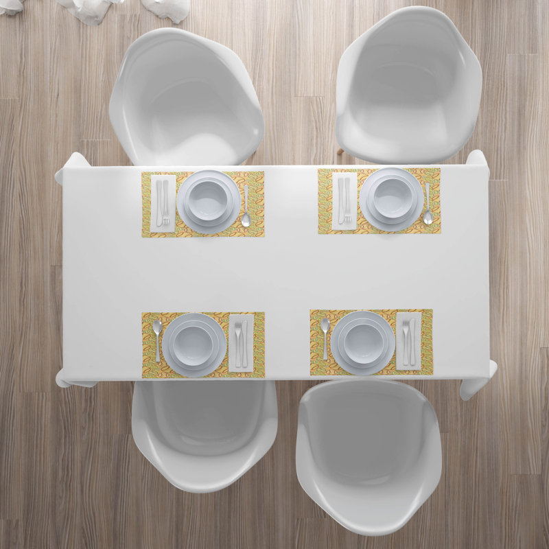 Polyester Sports Rectangle Placemat
