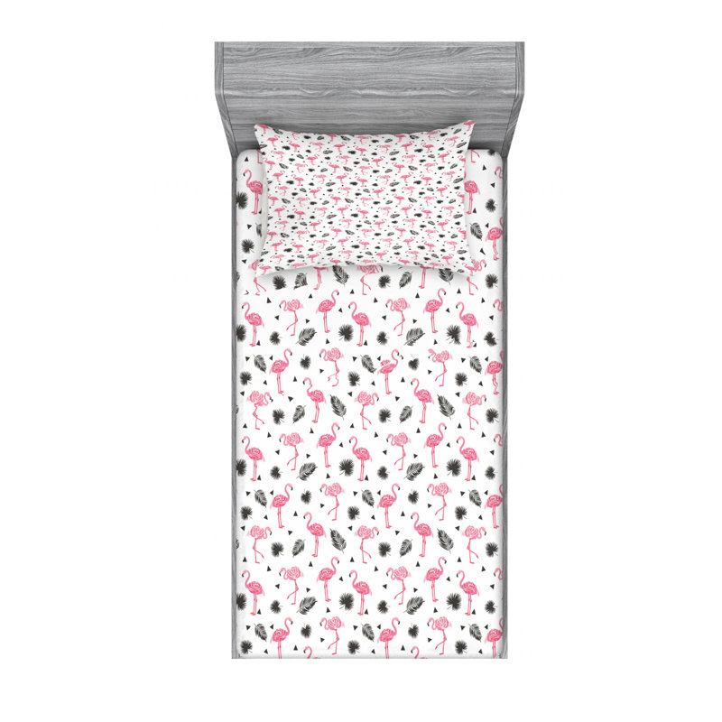 Microfiber Sheet Set, Twin Sheet Set + Fitted Sheet + 1 Pillowcase