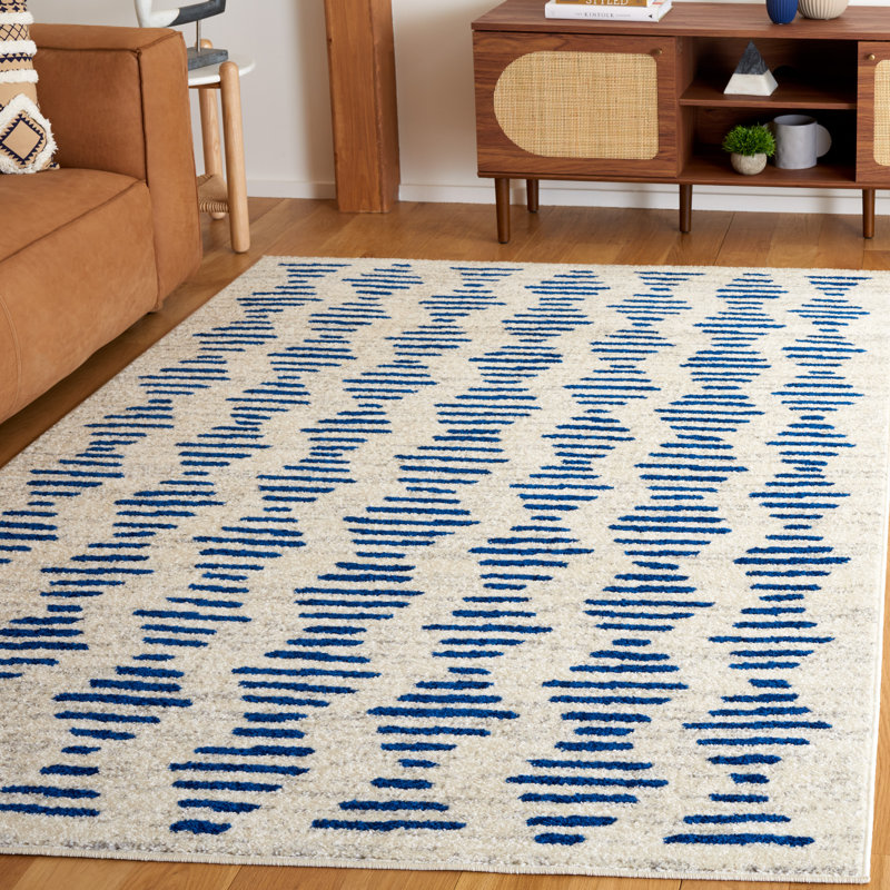 Jurrian Tulum Performance Abstract Rug, Rectangle 5'5" x 7'7"
