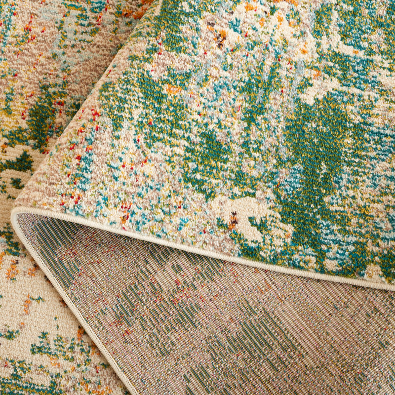 Madison Performance Abstract Rug, Rectangle 4' x 6'
