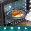  Service de table 24 pièces en céramique bleue pour 6 assiettes, assiettes à dessert, bols à pâtes et bols à cuisson 24 pièces-128881390