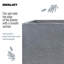 Indoor Square Planter, Indoor Plant Pot Stand for Indoor Plants, Slate Effect Square Plant Pot, Flower Pot on Metal Stand-93635337-93635338