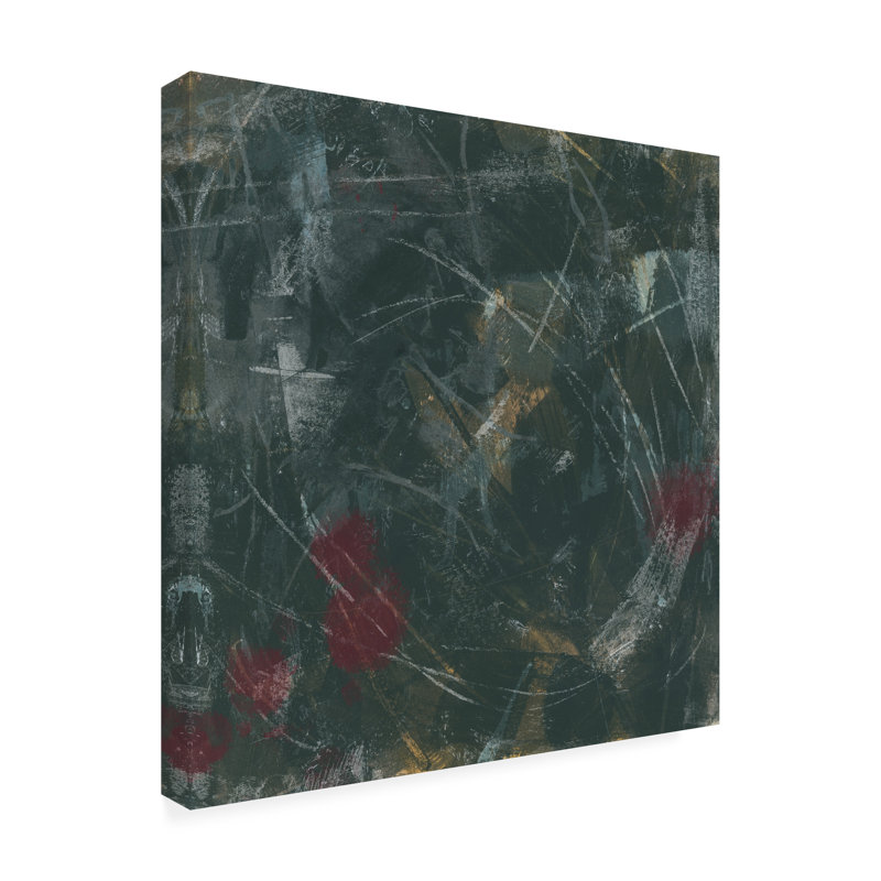 «Midnight Constellation I» sur toile, H 14 po x l 14 po