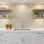 Glass Linear Mosaic Wall Tile