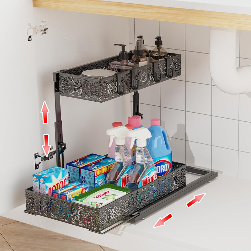 Stainless Steel Under Sink Organizer