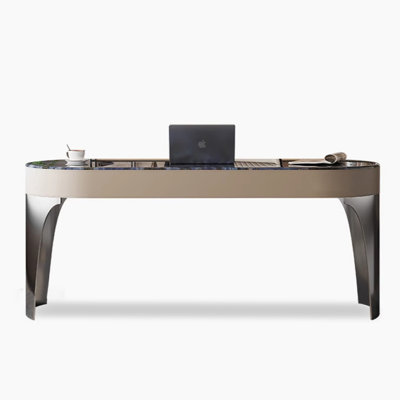 Bureau en cuir clair de luxe moderne de qualité supérieure