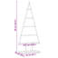  Metal Christmas Tree with Stand steel-1312751641-1312751639