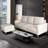 Modern 75'' Upholstered Sofa Chaise-956954800