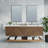 Marcello 72'' Double Bathroom Vanity with Quartz Top-101290115-89025398