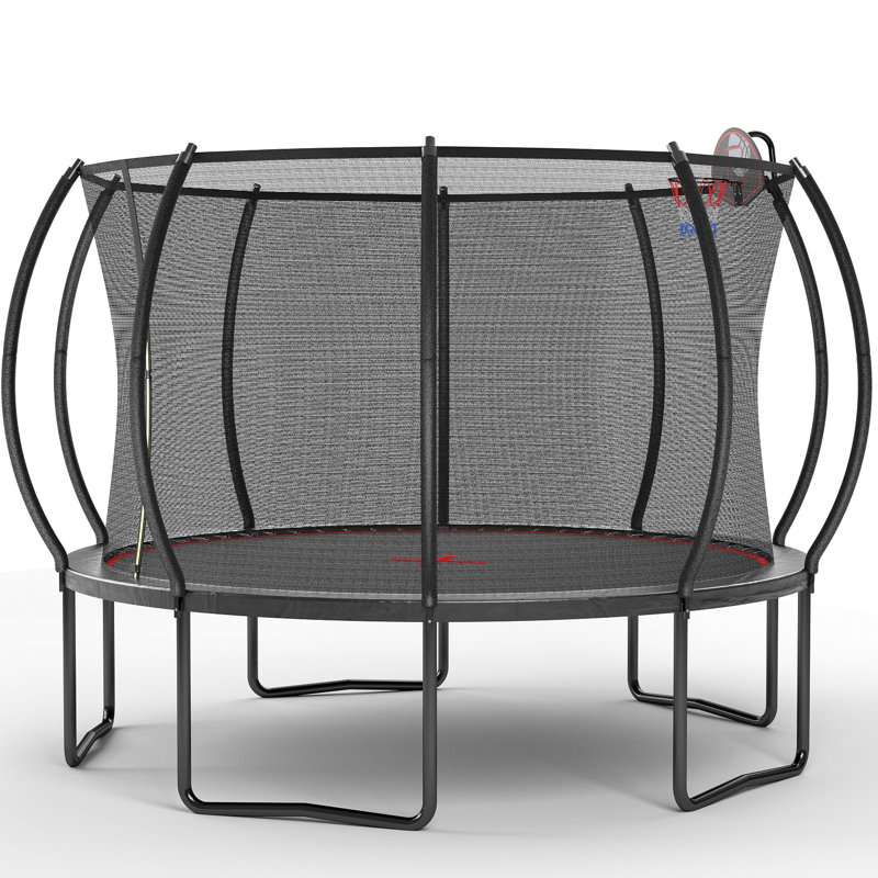 Trampoline citrouille