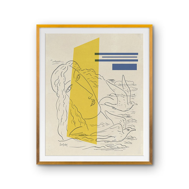 Classical Modern 1 Print by THE Studio