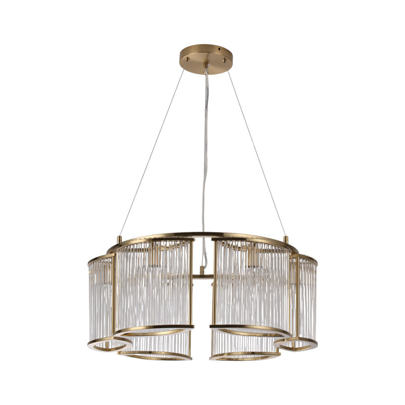 Lustre en laiton 6 lumières