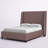 Parlay Velvet Upholstered Low Profile Platform Bed-729523684-729523707
