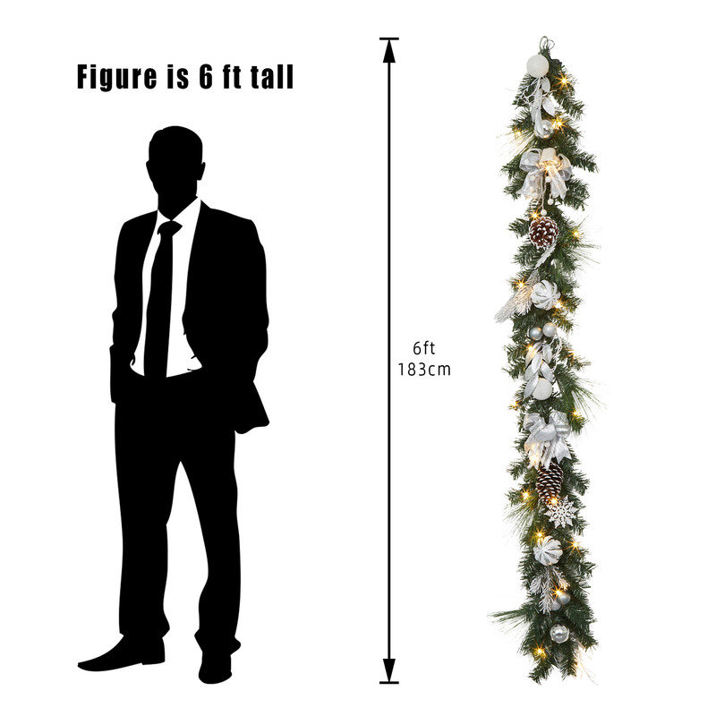 10cm Faux Garland