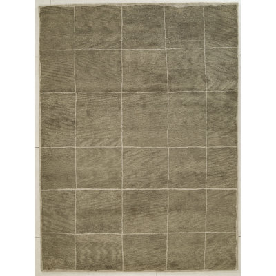 Merritt Hand-Tufted Geometric Wool Rug