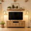 Aarzo 62" Arched/Arc Rattan Floor Lamp-1085877870