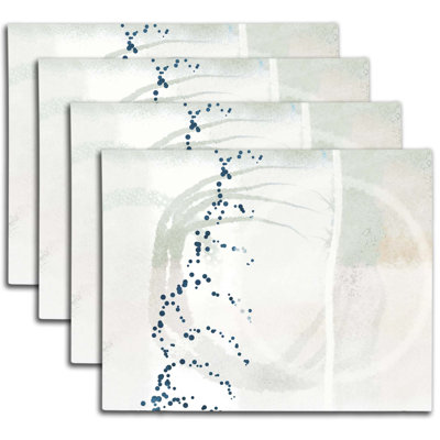 Napperon abstrait en polyester
