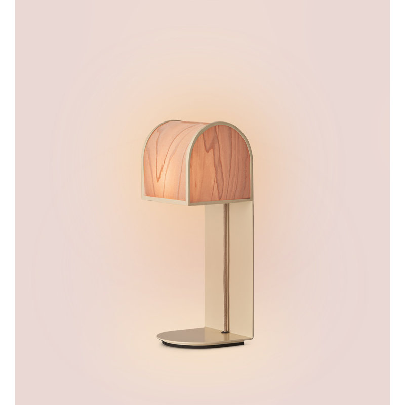 Lampe de table osca - base G9, Matte Ivory, Pale Rose
