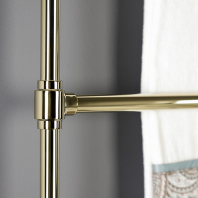 Kingston Brass Gallant 36-Inch Wall Mount 3-Bar Towel Rack