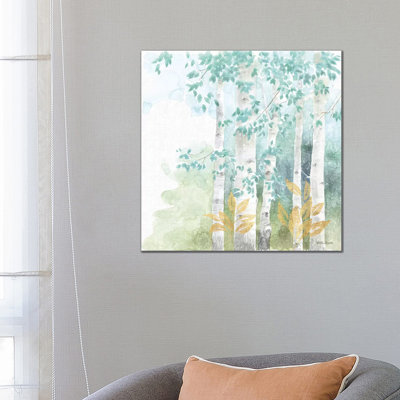 Natures Leaves III by Beth Grove - Wrapped Canvas Print