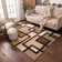 Ruby Geometric Area Rug