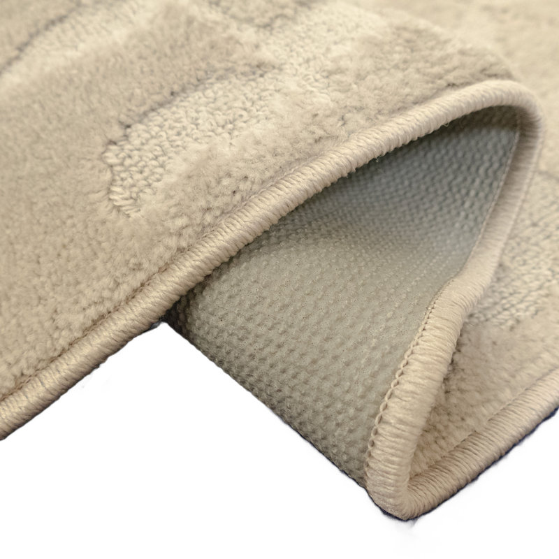 Tapis de couloir gris sable sur mesure à taille moyenne, Tapis de couloir 2 pi 2 po x 20 pi