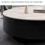 Table ronde en pierre légère de luxe moderne-108432054-108432051