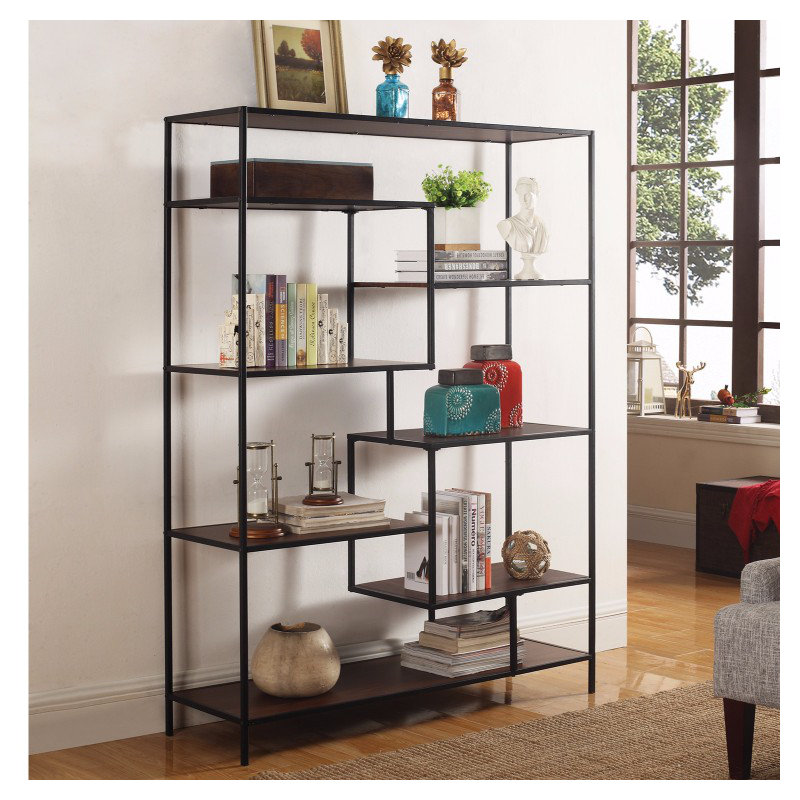 Bibliothèque standard Lauber, (7 tablettes) H 65 po x l 48 po x P 15 po