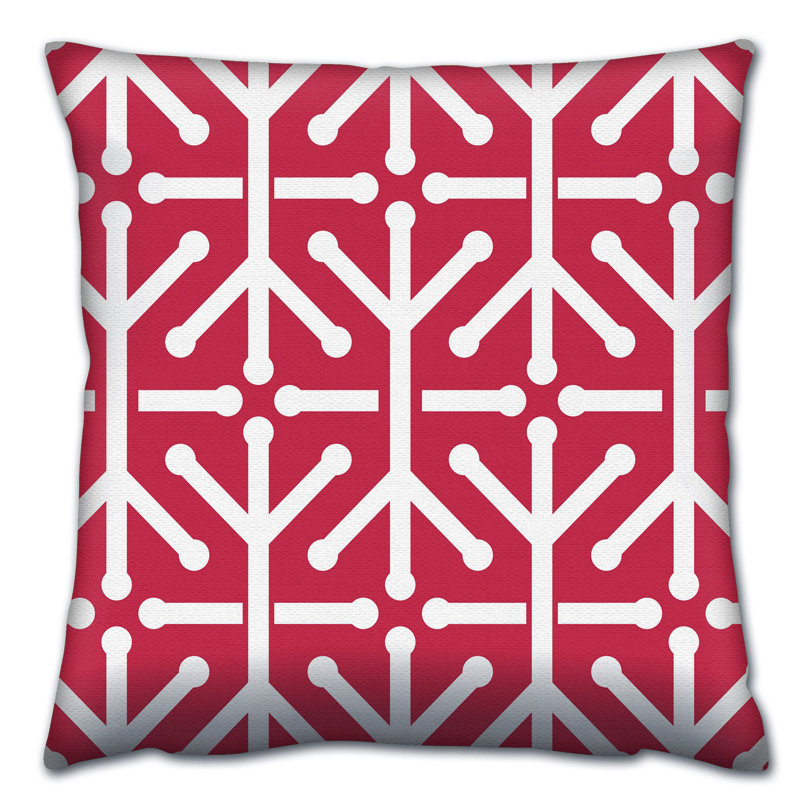 Coussin lavable de qualité supérieure, 17,0 x 17,0 pouces, 50% coton / 50% polyester, rembourrage en silicone, fermeture à glissière dissimulée | Doux, confortable et repassable | Parfait pour la décoration intérieure, le salon et la chambre à coucher