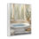 Scène de salle de bain Serenity, giclée encadrée, design par Kim Allen