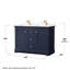 Ensemble de meuble-lavabo double 48 po Avery-51978204-51712048-51712047