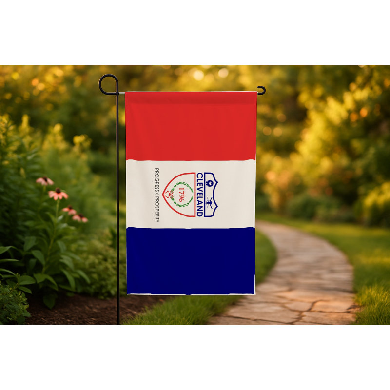 Drapeau de la ville de Cleveland - drapeau extérieur, 36" H x 60"  W